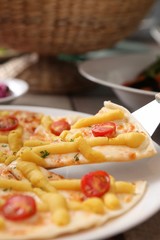 sweet potato pizza on table