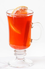 cocktail on the white