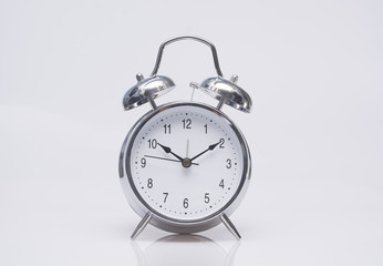 Clock with white background