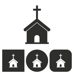Church - vector icon.