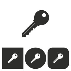 Key - vector icon.