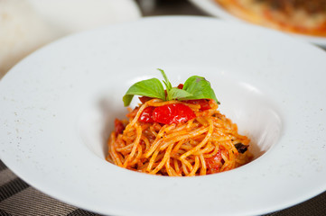Spaghetti with Tomatoes