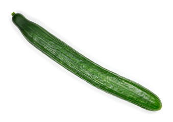 cucumber on a white background