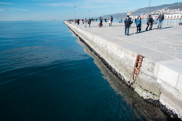 Passeggiando lungo le rive di Trieste