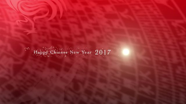 Chinese New Year the Rooster background
