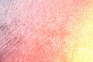 red yellow color Cement concrete surface abstract background