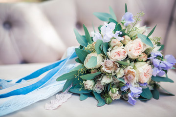 The bride's bouquet