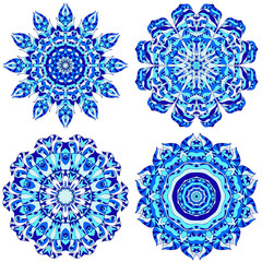 Mandala gzhel