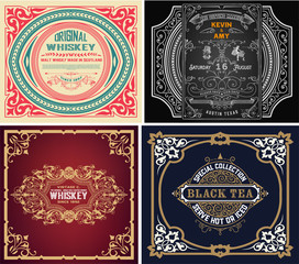Set of old cards