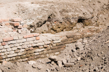Archeological excavation