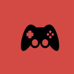 joystick icon. flat design