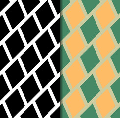 Geometric seamless pattern background.