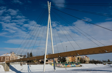 Kładka na Rzece San w Przemyślu