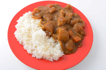 おいしそうなカレーライス
