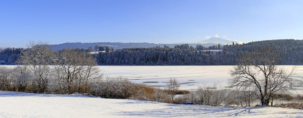 Niedersonthofen - See - Winter - Allgäu - Kempten