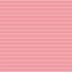 Red simple stripes abstract seamless vector pattern, geometric primitive background