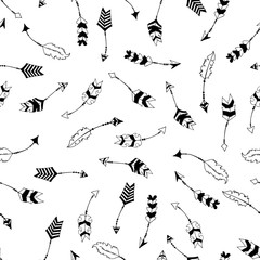 Bohemian seamless pattern