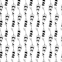 Bohemian seamless pattern