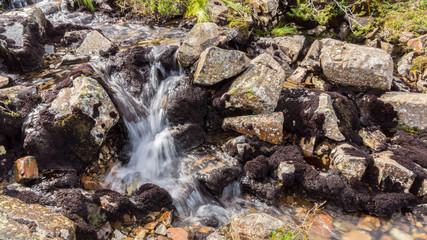 Waterfall on the stream