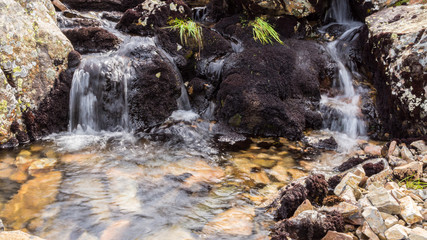 Waterfall on the stream
