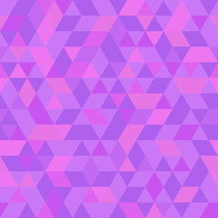 Geometric vector pattern with colored triangles. Geometric modern ornament. Seamless abstract background
