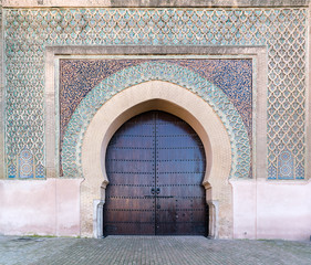 Bab Mansour in Meknes, Morocco
