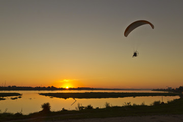 Vientiane Laos Sunset