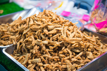Thai local dessert for sale in market