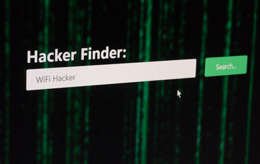 Wifi Hacker wanted in this hacker finder search engine concept