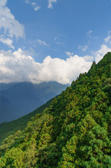 japanese landscape - iyakei - miyoshi - tokushima