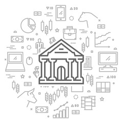 Vector line concept for commodity exchange