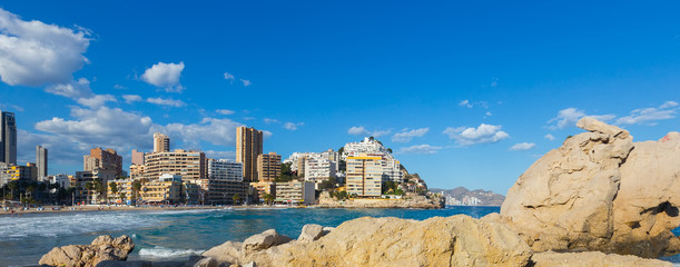 Obraz premium benidorm panoramic view