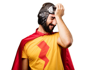 crazy super hero sad expression © kues1