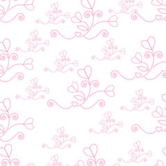 Fototapeta na wymiar Flower pattern background