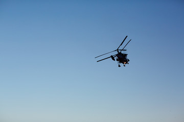 Fototapeta na wymiar Rescue aircraft