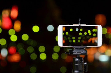 phone tripod video recording smartphone camera background wallpaper