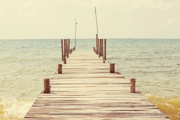 Boardwalk on the beach