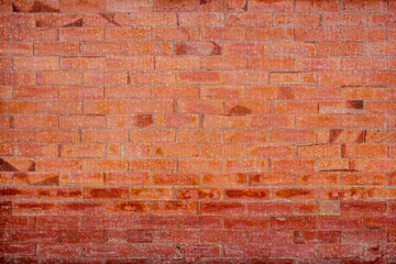 Red brick wall