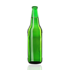 piwo butelka zielona - obrazy, fototapety, plakaty