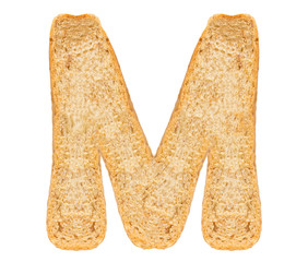 Isolate Bread Alphabet
