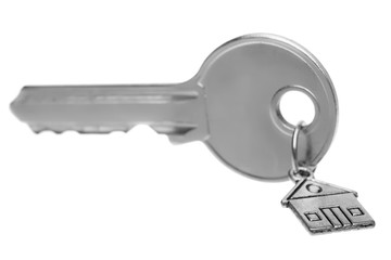 Key on a charm with the house.