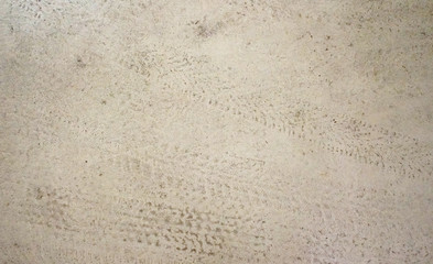 Dirty ground in a car park