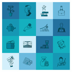 Business and Finance Icon Set