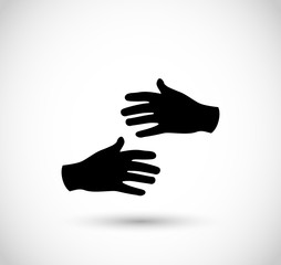 Fototapeta premium Massage icon vector