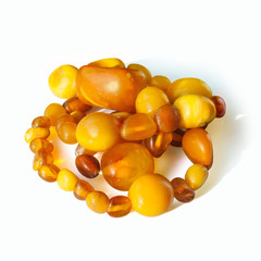 antique amber beads