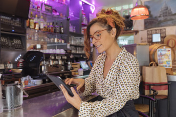Entrepreneur and owner of a cafe in Paris