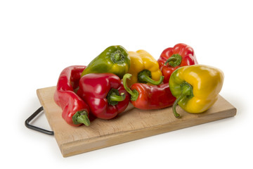 Peperoni sul tagliere