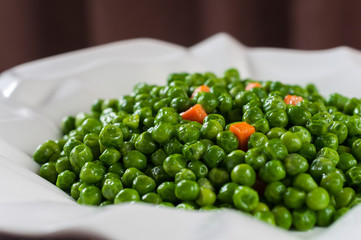 Stir fried peas