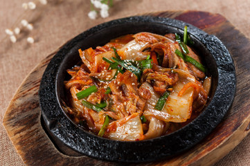 Pork with pickles
