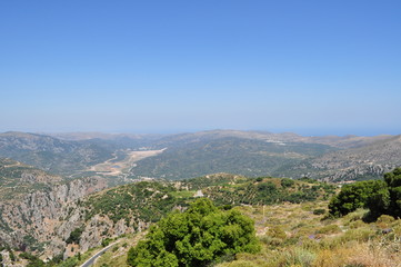 Fototapeta na wymiar greece mountains